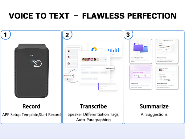 ai note plaid note note taking voice activated to text recorder device activated recorder digital