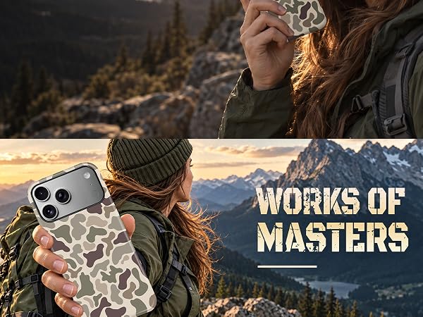 iphon 18 pro max case camo