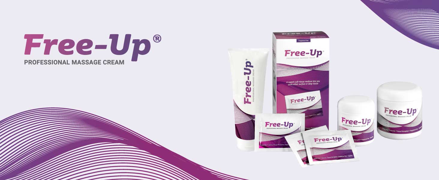 FREE-UP PROFESSIONAL MASSAGE CREAM Great Glide, Clean Formulas