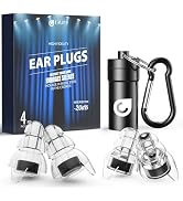 Reure High Fidelity Concert Ear Plugs, Noise Cancelling Silicone Ear Plugs 2 Pairs Great for Conc...