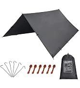 KALINCO Tent Tarp, Picnic Mat Camping Tarp Tent Hammock Tarp, pu Waterproof Camping tarp Tent Rai...