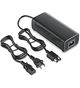 Power Supply for Xbox 360 Slim with Power Cord, [2022 Enhanced Quieter Version] AC Adapter Power ...