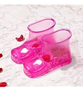 WMHYLYH Massage Foot Bath Shoes Foot Soaking Bath Basin, Portable Foot Soak Tub Foot Soaker, Foot...