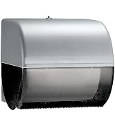 Kimberly-Clark Professional Omni Roll Hard Roll Towel Dispenser (09746), Black, for 1.5" Core Ro...