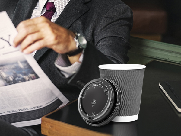 Insulated Corrugated Disposable Paper Coffee Cups