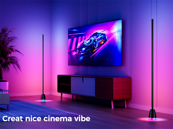 corner led floor lamp