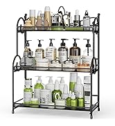 EKNITEY Bathroom Counter Organizer - 3 Tier Spice Rack Organizer Skincare Countertop Organizers f...