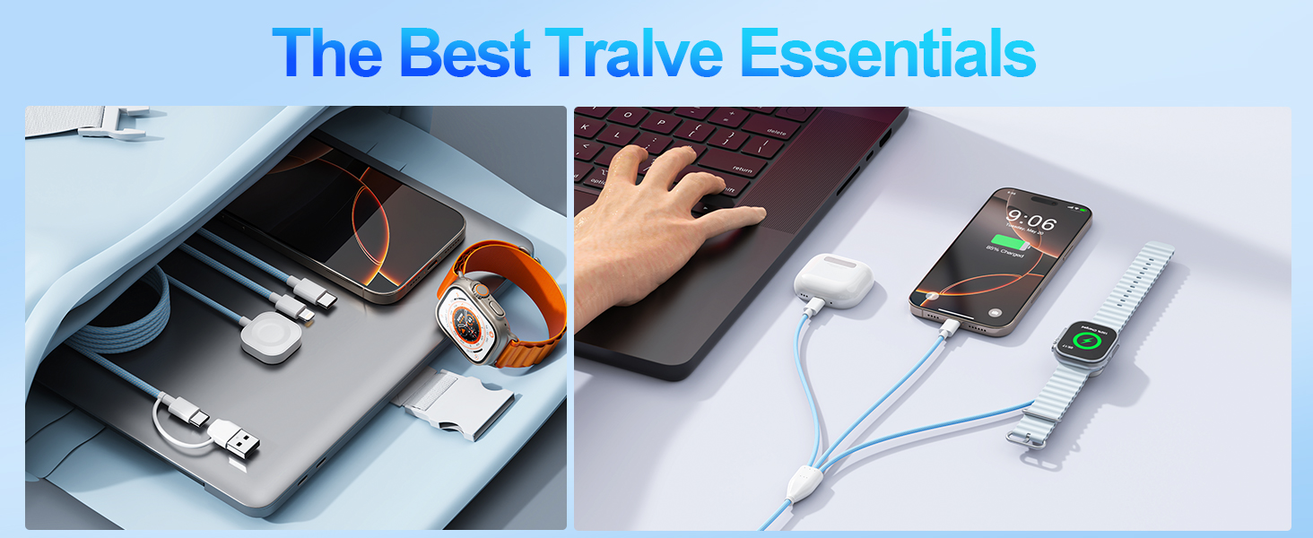 charging cables for multiple devices