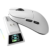DAIDAI AJAZZ AJ159-APEX Wireless Mouse 2.4G Wired BT|RGB Magnetic Screen Charging Dock|Lightweigh...