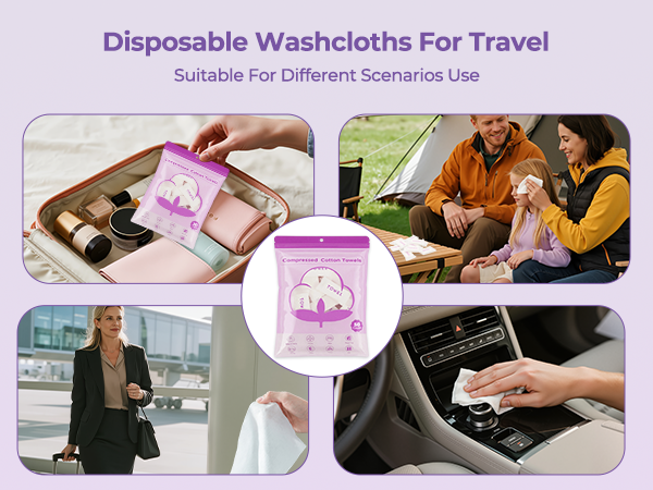compressed towels travel essentials