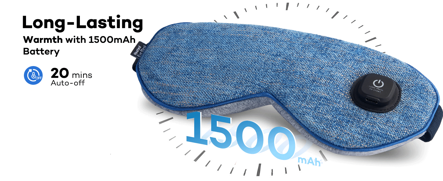 cotton heated eye mask