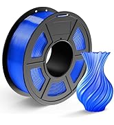 TECBEARS PLA 3D Printer Filament, PLA Filament 1.75mm, Neatly Wound 3D Printing Filament, Dimensi...