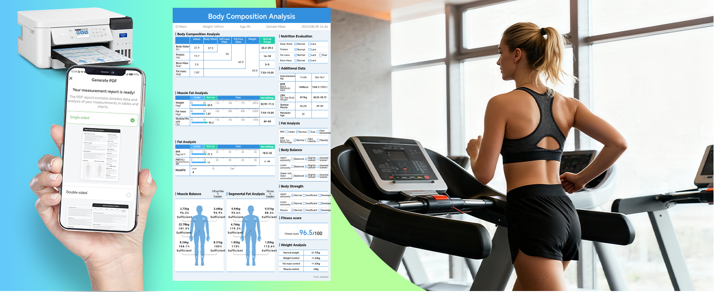 arboleaf 8-Electrode hume health body pod scale