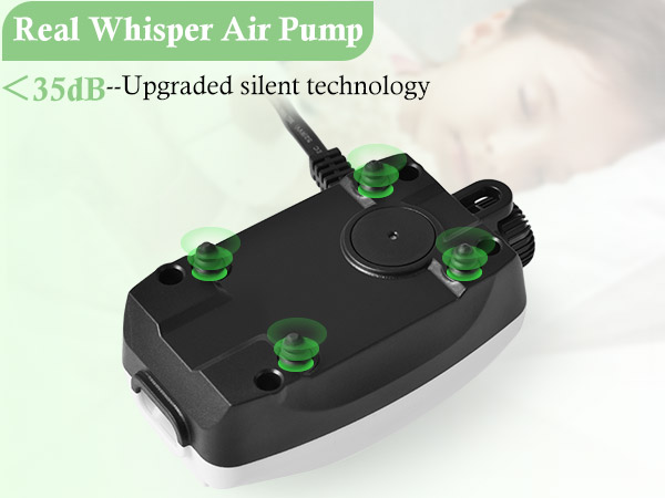 quiet fish tank air pump