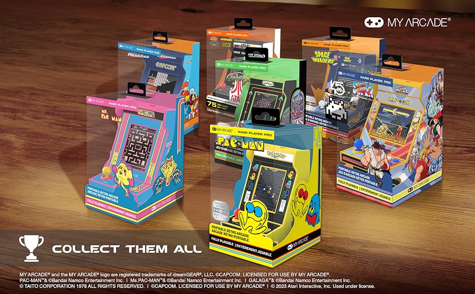 My Arcade Nano Players
