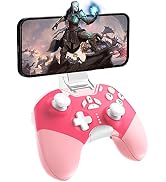 Hall Effect iPhone Controller with Phone Clip, Wireless Bluetooth Game Controller for Android/iPh...
