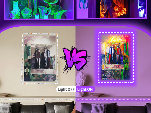 led black light strip