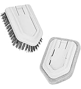 2 Pcs Cleaning Tub and Tile Scrubber Brush Refill Replacement Head Shower Brush Attachment Scrubb...