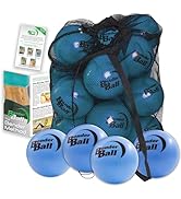 Bender Ball Official Club Kit (Set of 25 Blue), Original Soft 9 Inch Pilates Ball, Small Exercise...