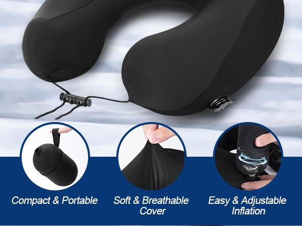 Instaywell All-in-One Pump &amp;amp; Bag Neck Pillow