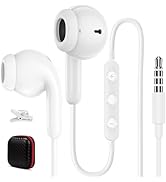 Wired Earbuds for Chromebook ThinkPad Laptop,3.5mm in Ear Noise Cancelling Headphones with Microp...