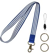 YANTHKEY Lanyards for ID Badges &amp; Keys, Long Neck Teacher Lanyard for Women Men, Keychain Lanyard...