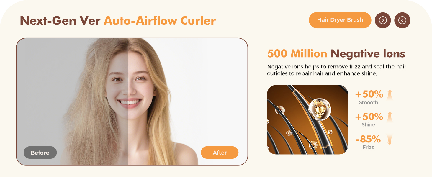 straightener curl brush