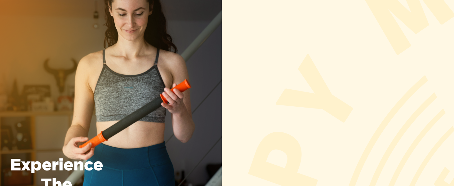experience the difference of The Original foam roller, muscle soreness and tightness relief, recover