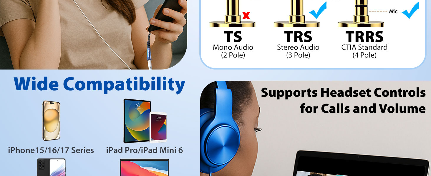 Type C to 3.5mm Adapter