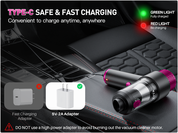 cordless car vacuum cleaner high power