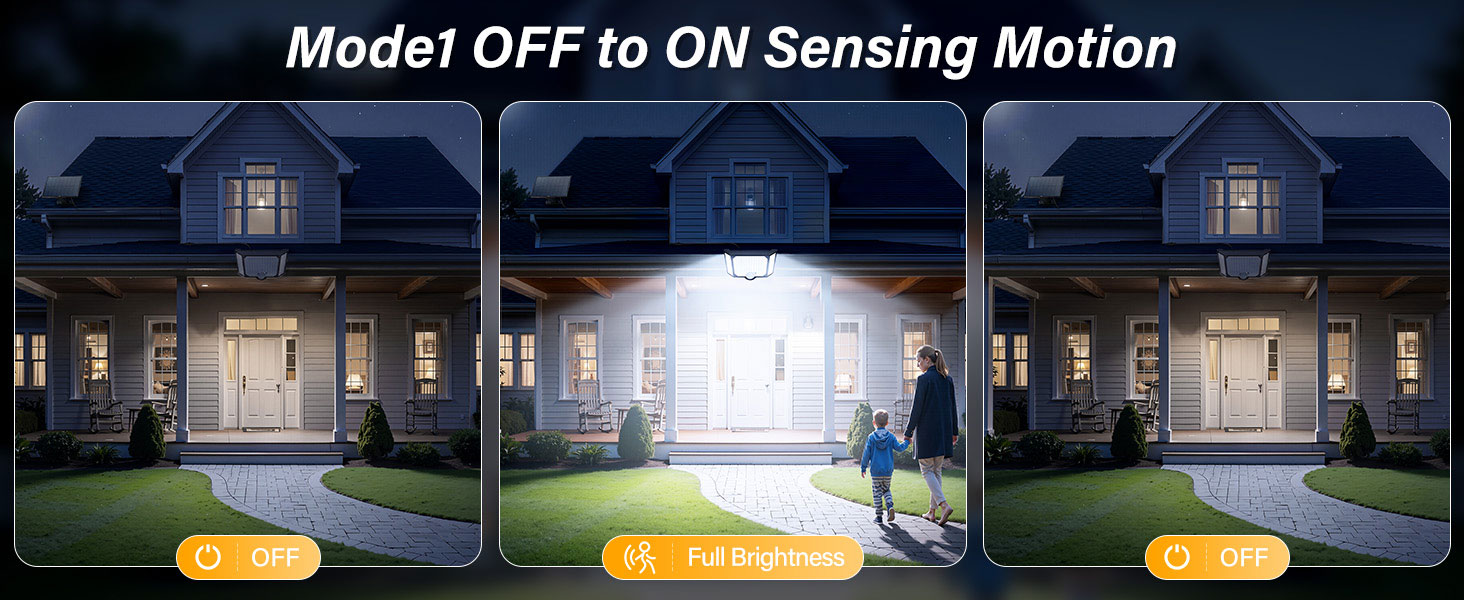 solar powered motion sensor outdoor lights