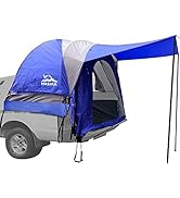 Hasika Truck Bed Tent for Camping 5-6.5 Foot with Floor Waterproof Double Layer Full Size Truck S...