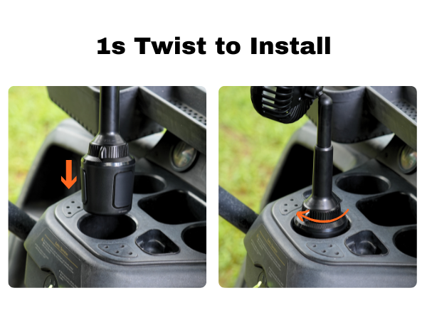 golf cart fans rechargeable