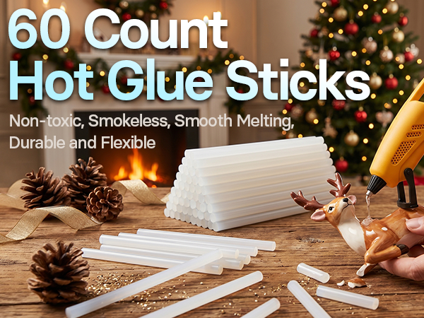 60 count hot glue gun