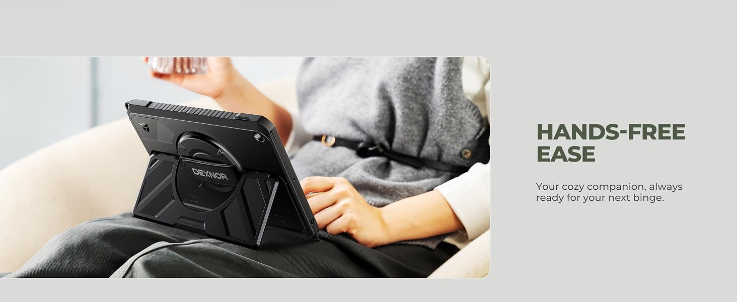 Dexnor for iPad 9th/8th/7th Generation 10.2 inch Case with Kickstand
