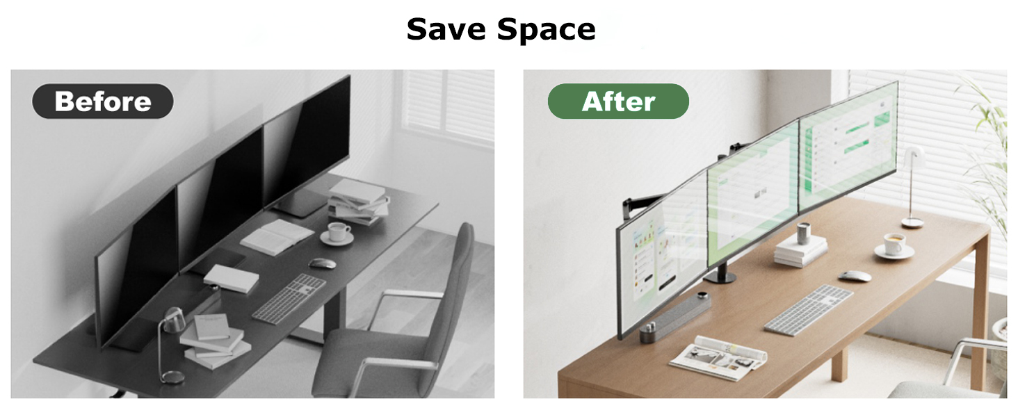 Triple Monitor Mount