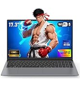 Gaming Laptop Computer, 17.3 Inch Lap Top PC Win 11 Pro 2025, N150 (Up to 3.6GHz), 16GB RAM 1TB S...