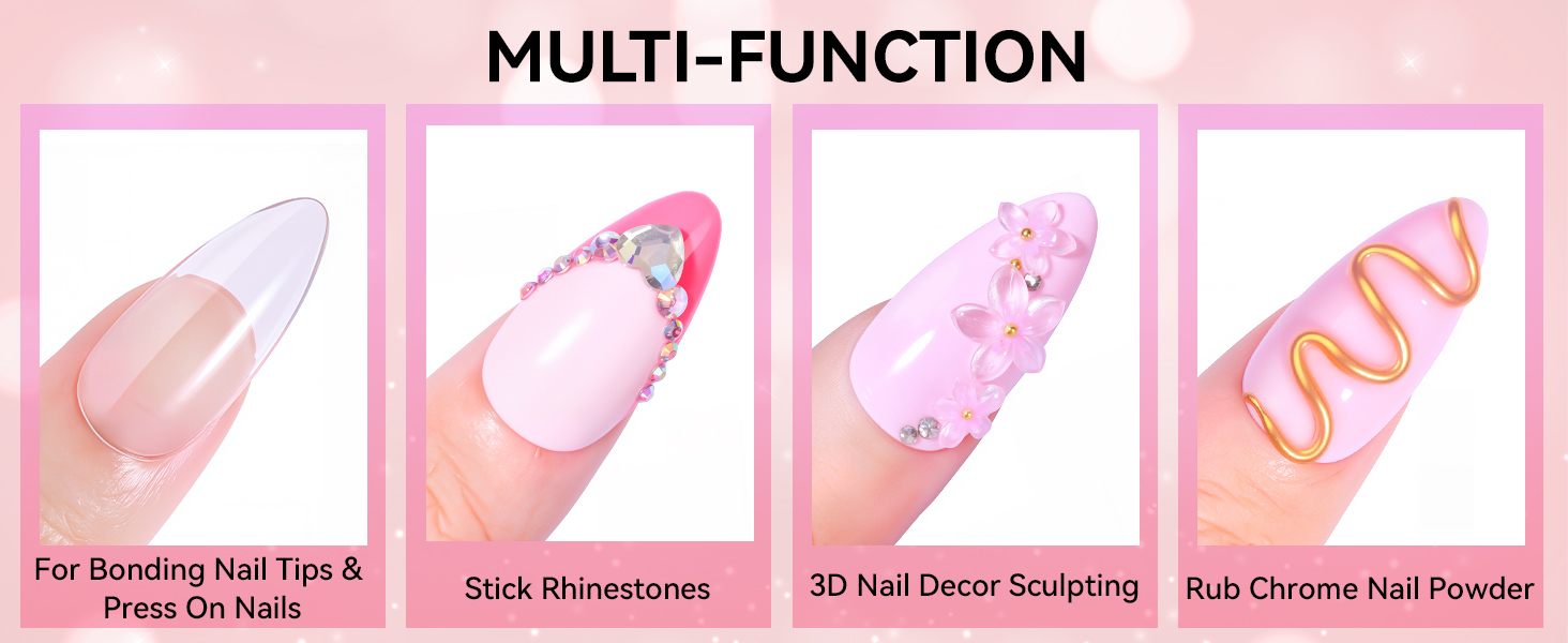 solid nail tips gel glue gel nail glue for press on nails nail gel glue for nail tips nail tips glue
