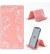 HZZADZXW Adjustable Angle Phone Stand Tablet Holder, Sturdy Universal for All Smartphones - Folda...