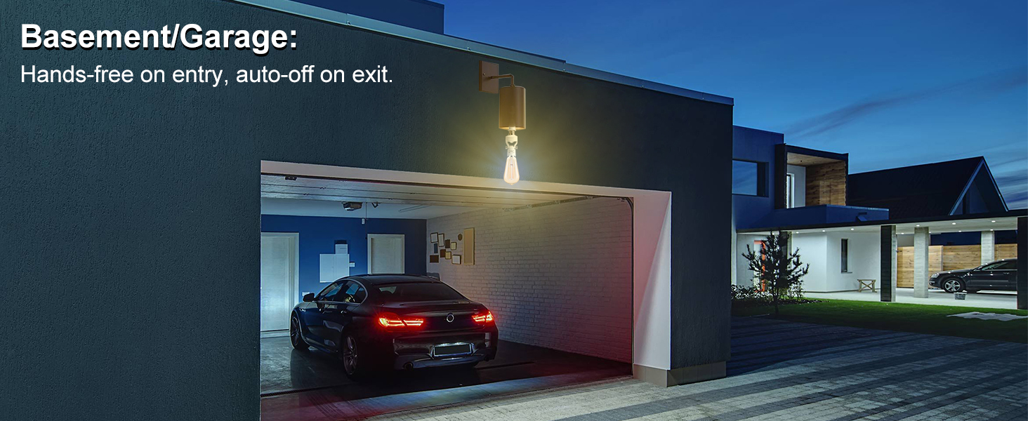 2pcs PIR Sensor Light Socket