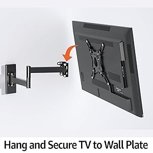 Hang and Secure TV to Wll Plate