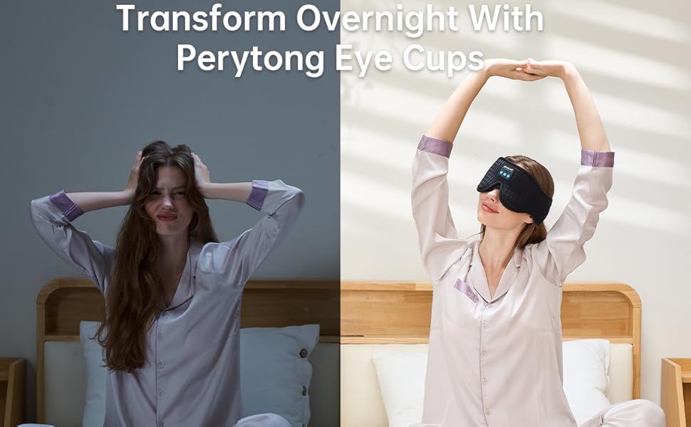 sleep headband, headphones for sleeping, sleep eye mask