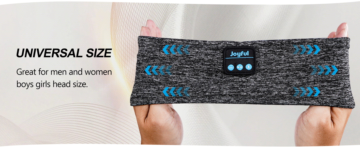 wireless headband universal size