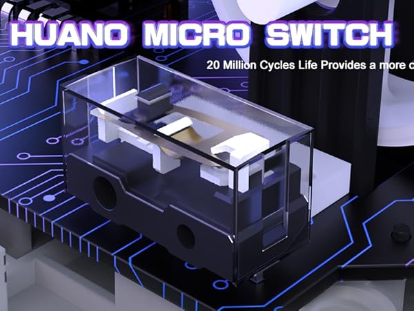 Tri-Mode BT/2.4Ghz/Wired, 1000Hz Polling rate large Battery capacity Dual Driver for Win/Xbox/PS/Mac
