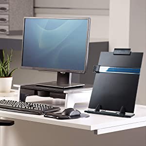 Black Metal Desktop Document Book Holder