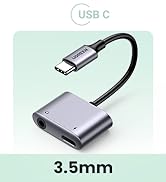 USB C to 3.5mm Audio and Charger Adapter