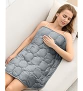 Cottonblue Weighted Lap Blanket 7lbs, Cozy Luxury Crystal Velvet Weighted Blanket for Adults, Sma...