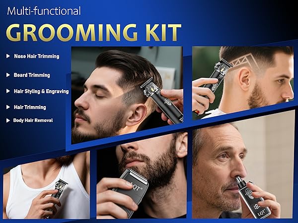 Electric Foil Shaver for Men 3-Piece