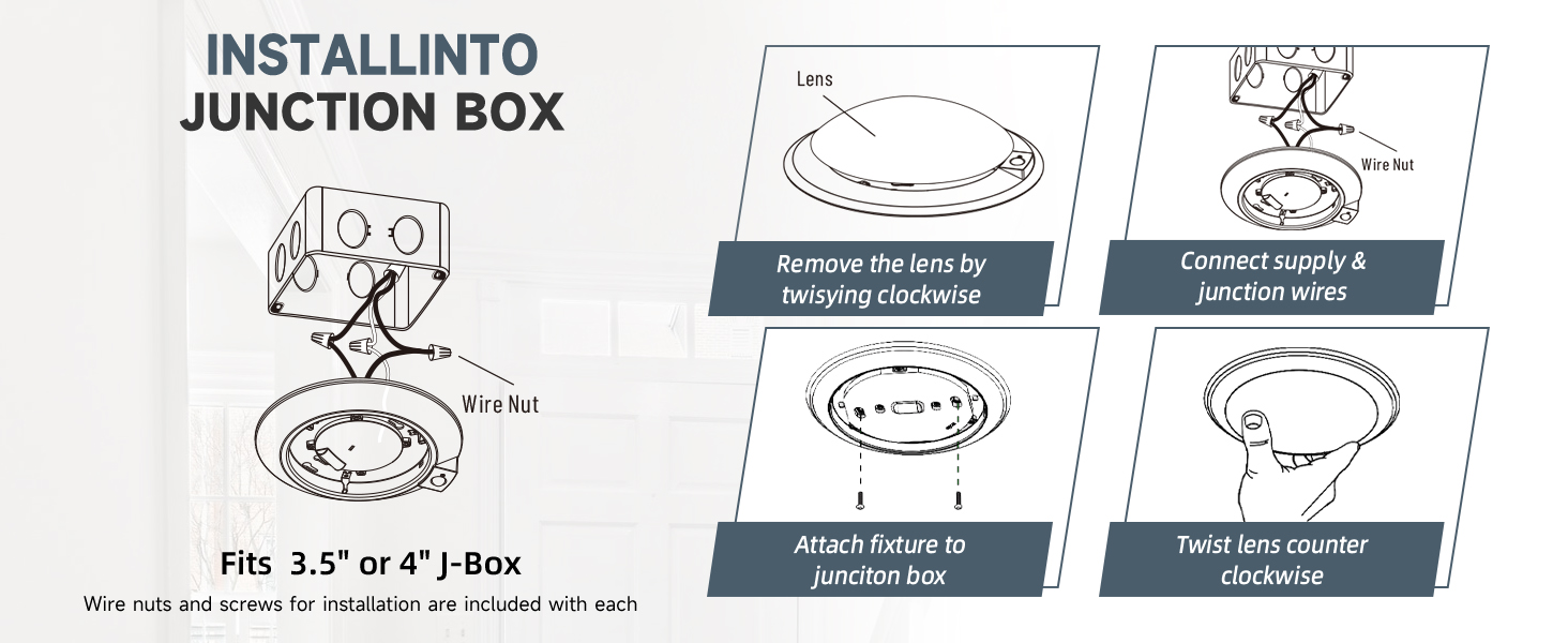 j box compatible recessed light