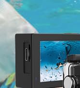 SVBONY SvGo2 Action Camera 4K30FPS, 5X ZoomTouch Screen Sports Camera, 100FT Waterproof Housing U...